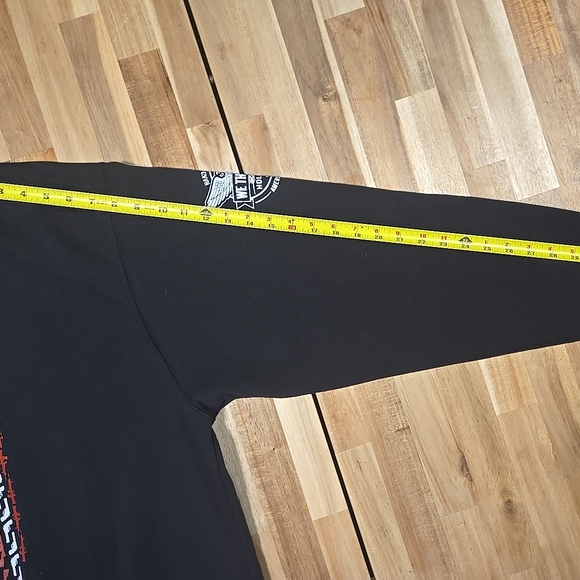 WE TH PEOPLE HOLSTERS Black Hoodie with American Flag Design - Picture 11 of 14